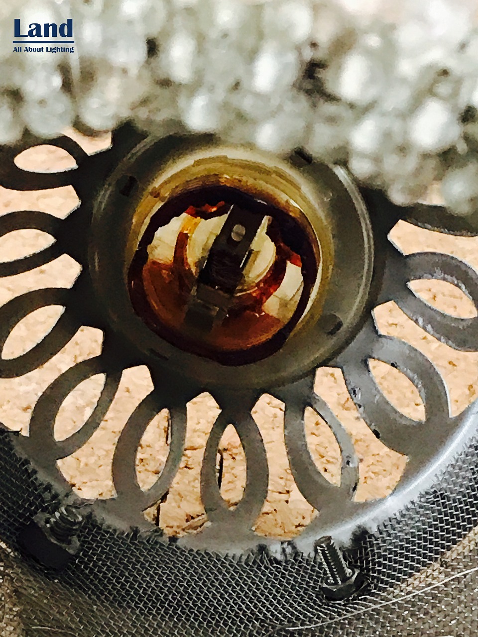 修理・リメイク】アンティークペンダントライト電気部分修理他 KARTE#662 -